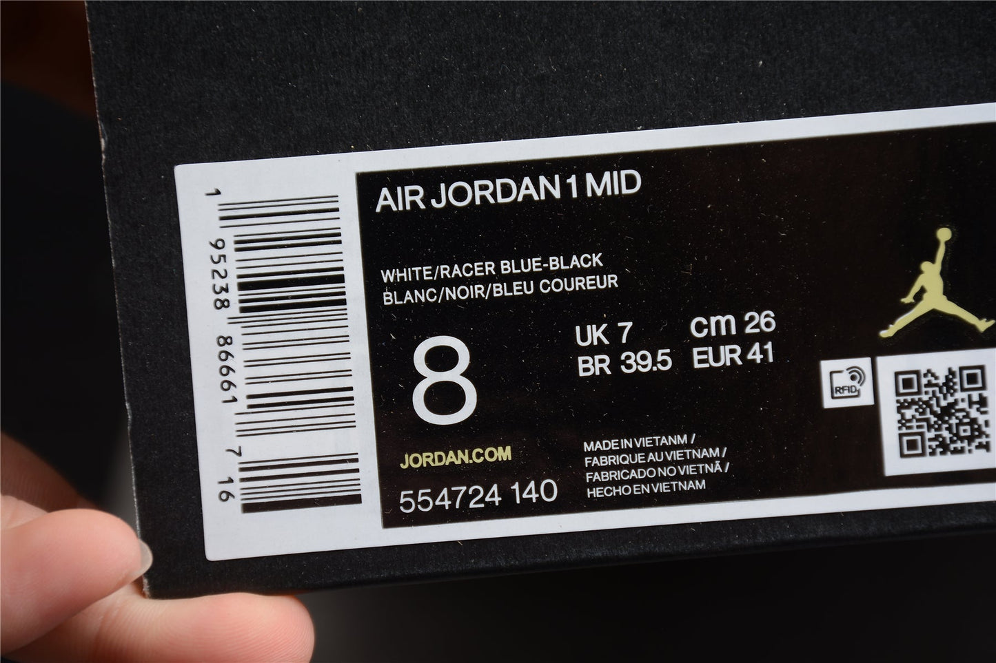 Air Jordan 1 Mid “Racer Blue”