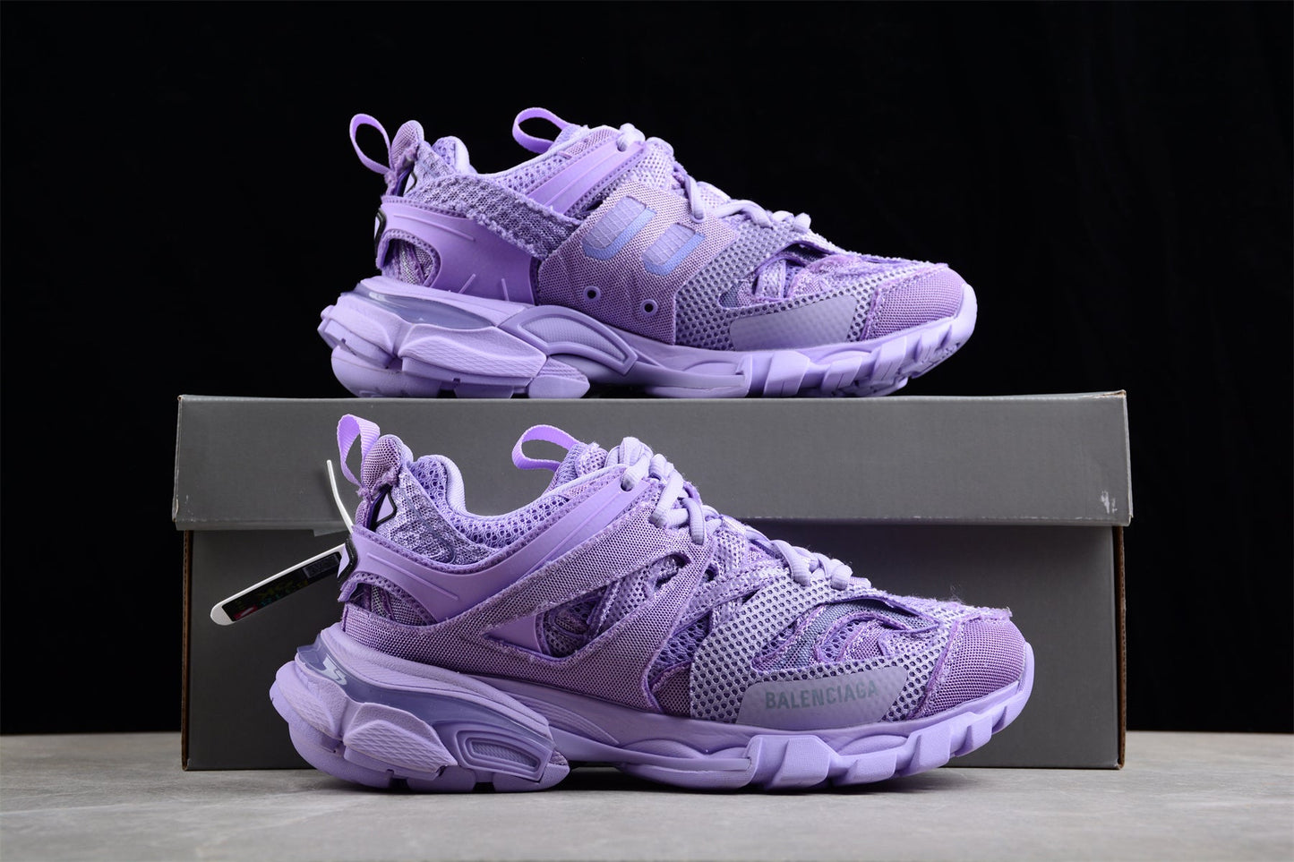 Balenciaga Track Lilac Women's Sneakers