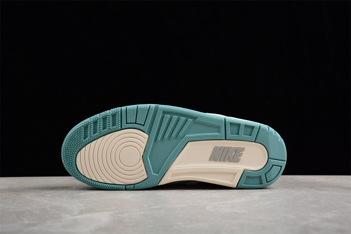 Air Jordan 3 Retro White/Grayish Green