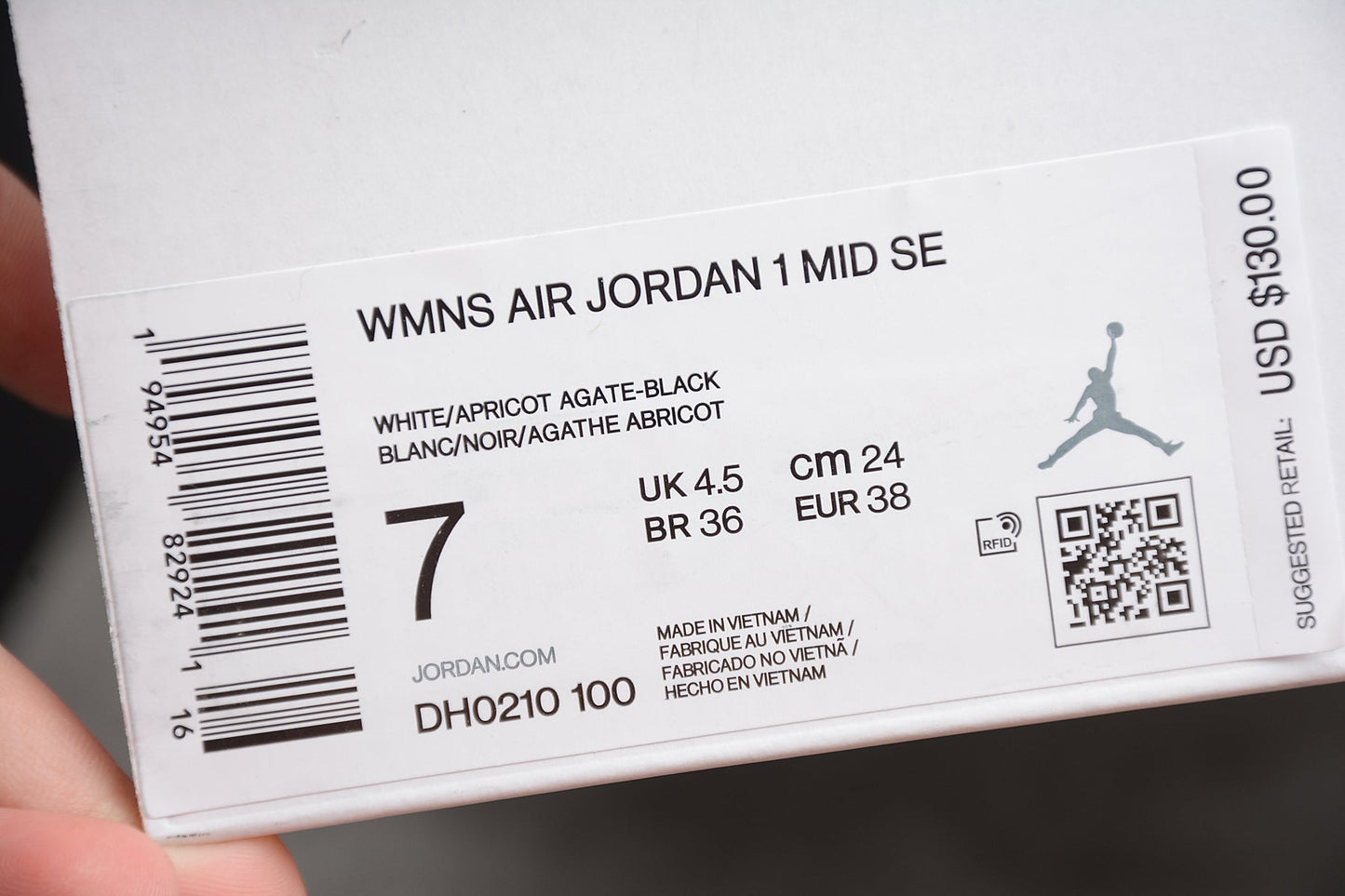 Air Jordan 1 Mid “Apricot Agate”