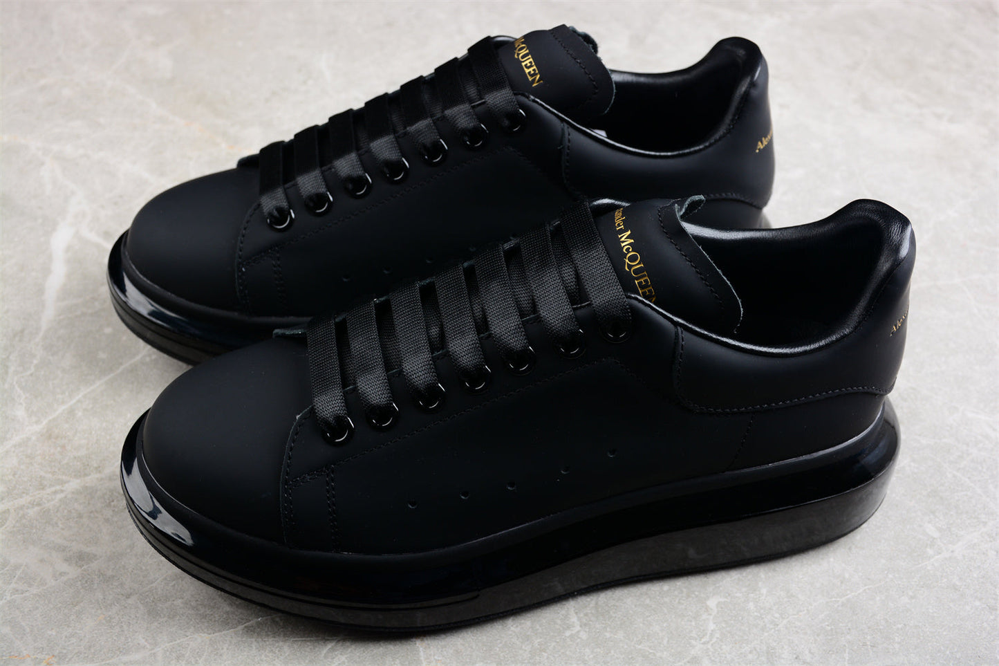 Alexander McQueen Oversized Air Sole Sneaker in Black