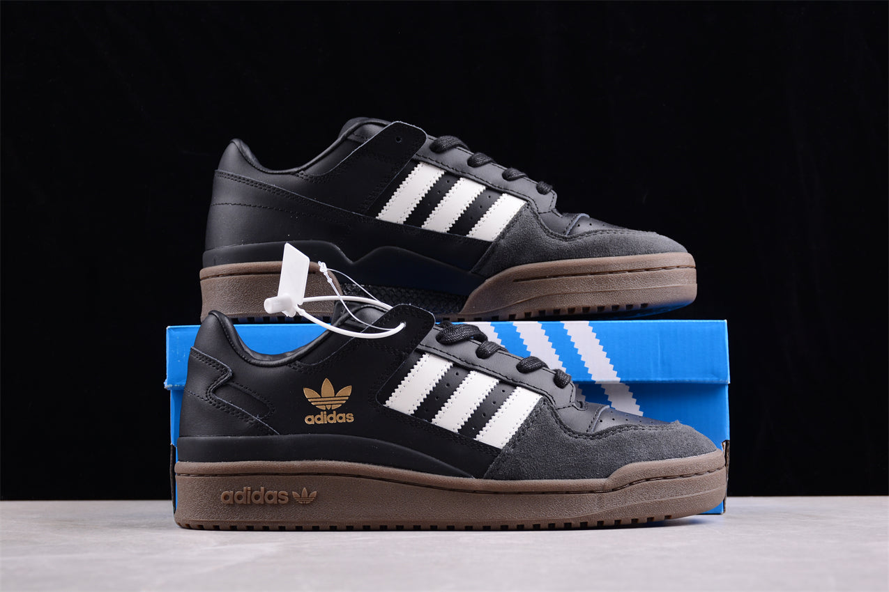 Adidas Forum 84 Low CL Core Black Ivory Gum