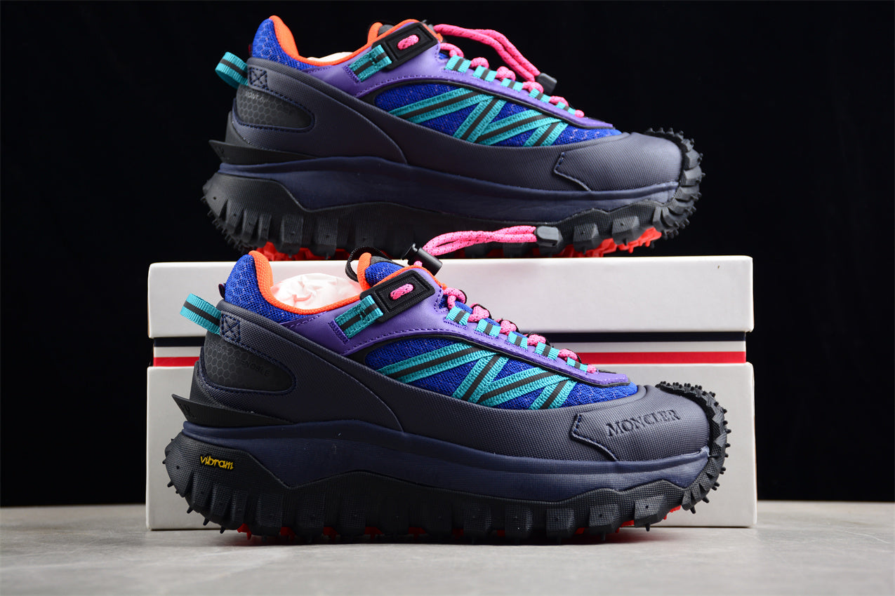 Moncler Trailgrip Gore-Tex Low Sneakers – Dark Blue