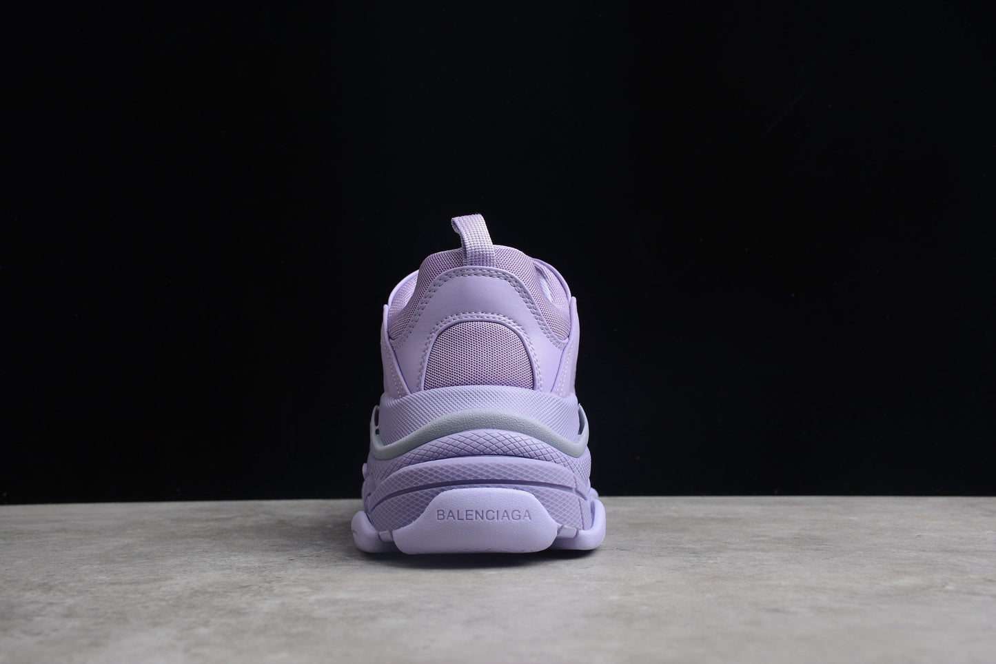 Women's Lavender Chunky Platform Sneakers