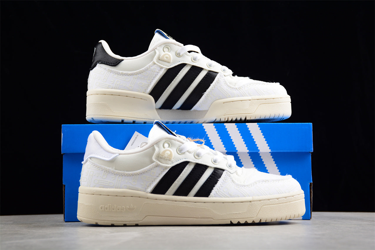 Adidas Rivalry Low 86 Cloud White Core Black Sneakers
