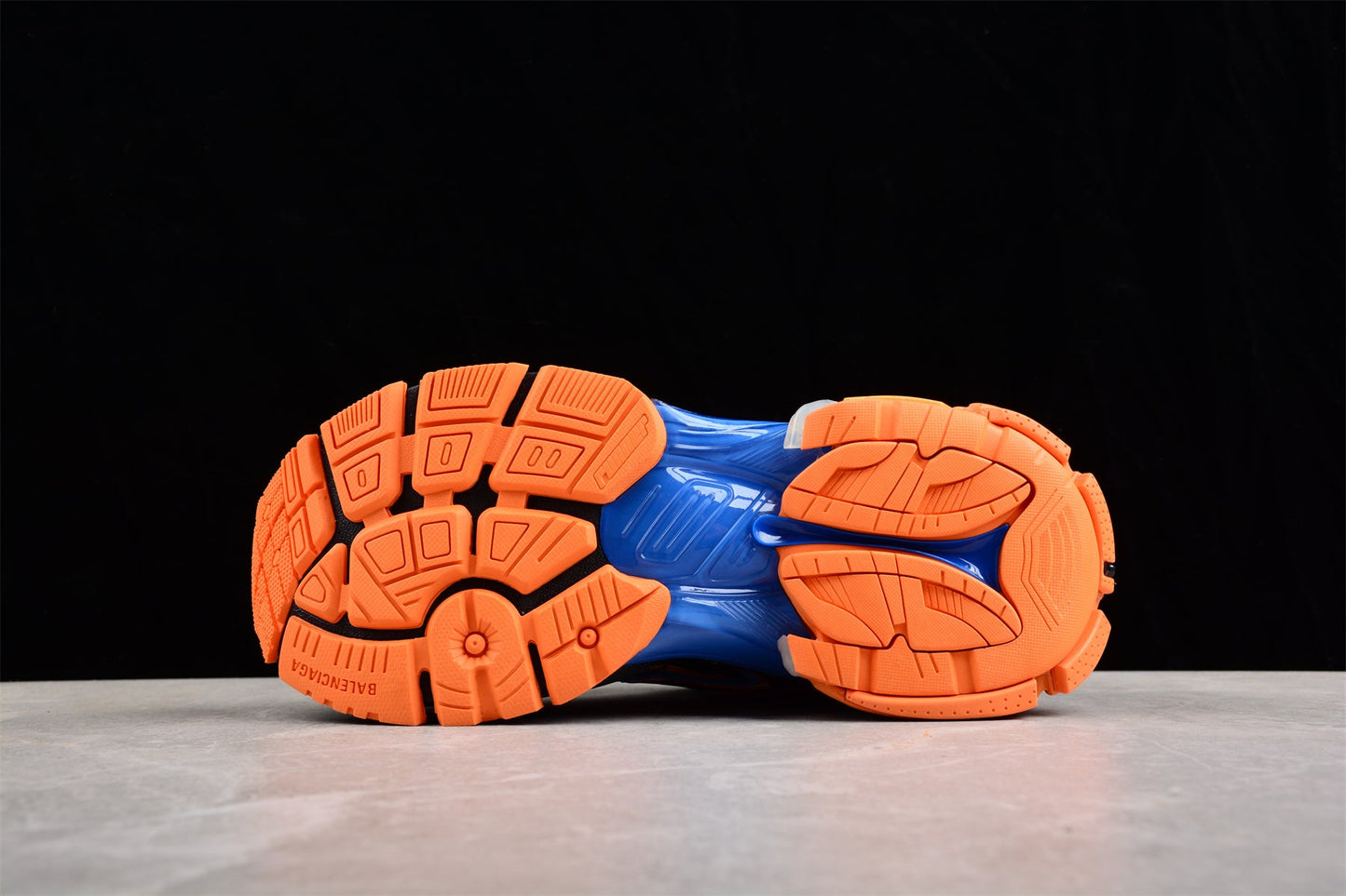 Balenciaga Runner Blue Orange Black Sneakers
