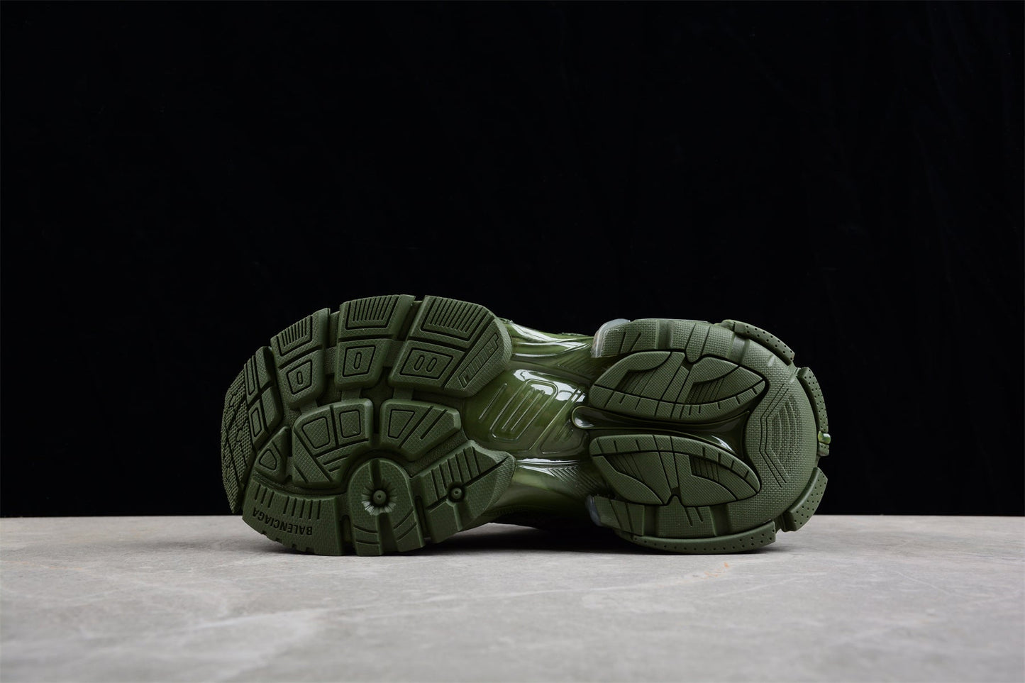 Balenciaga Runner Leather Free Khaki Sneakers