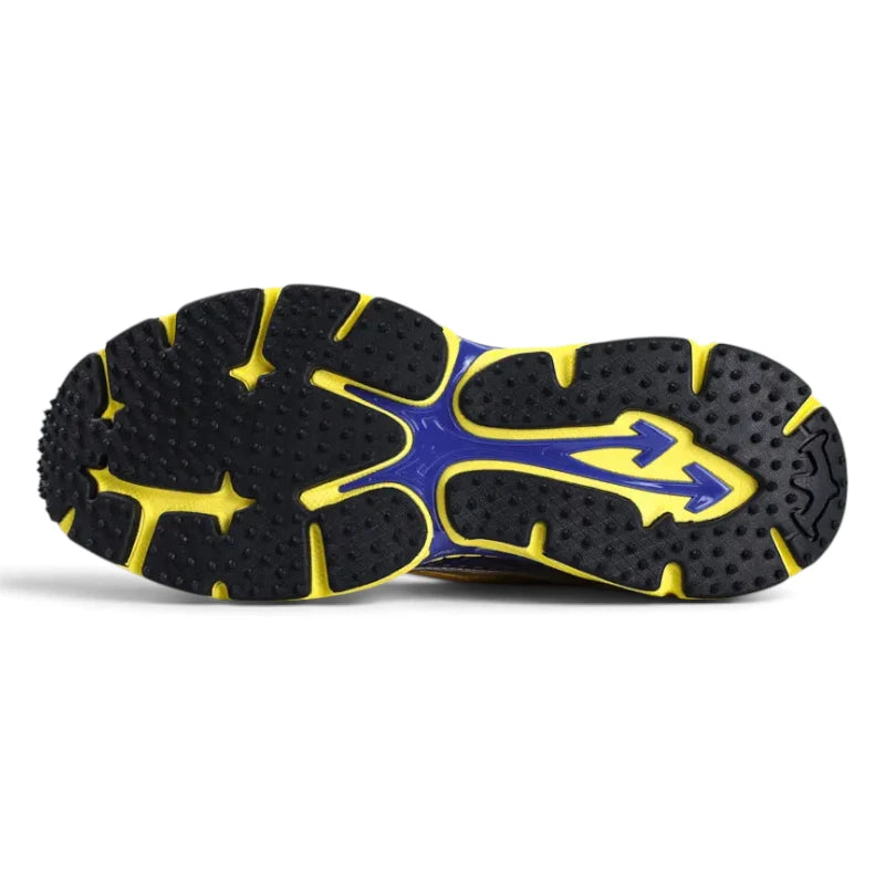 Off-White Be Right Back Formula 1 Yellow Blue Sneakers