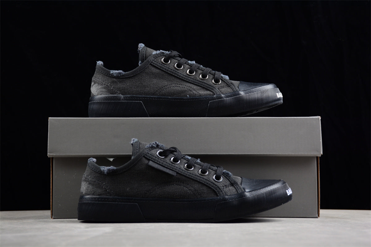 Balenciaga Paris Low Top Black Sneakers