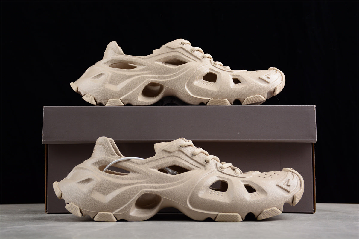 Balenciaga HD Lace Up Beige Sneakers