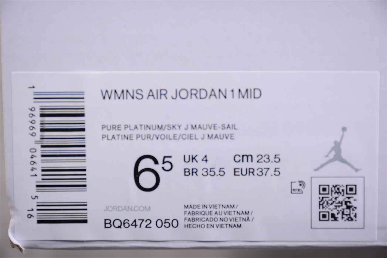 Air Jordan 1 Mid "Sky J Mauve"