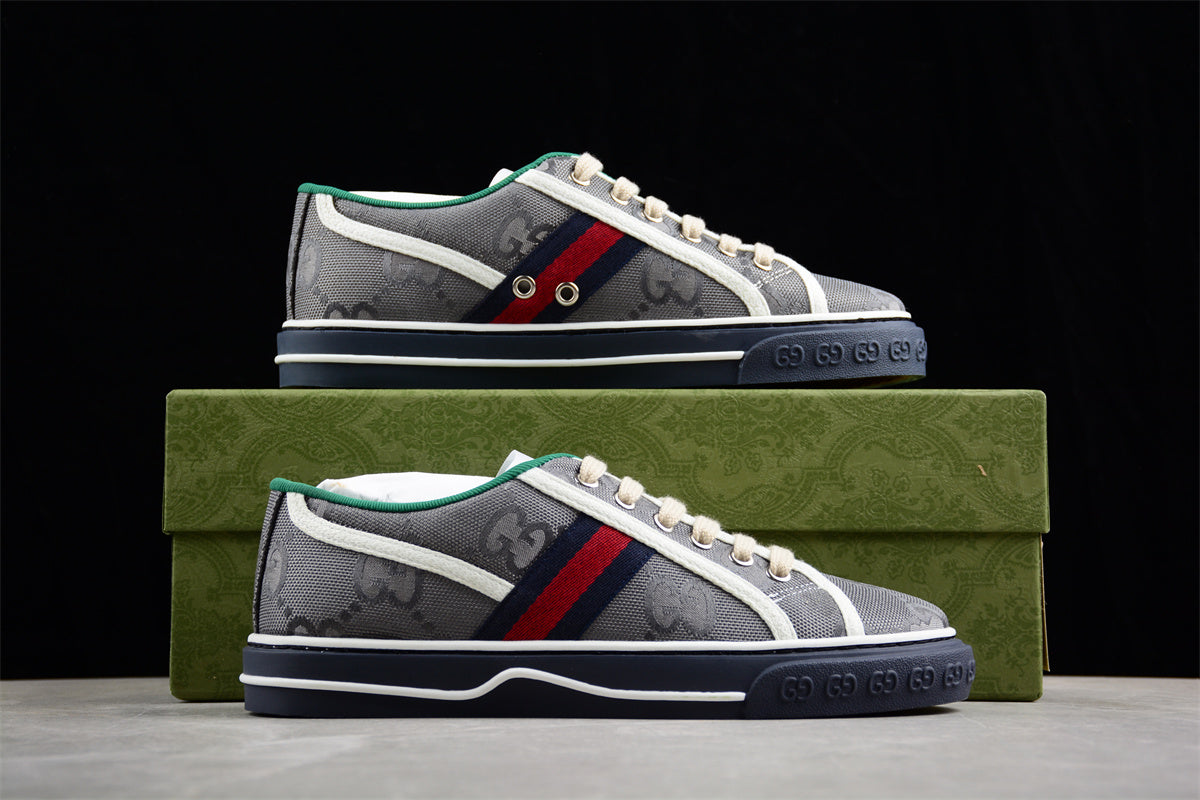 Gucci Off The Grid Tennis 1977 ECONYL Grey GG Sneakers