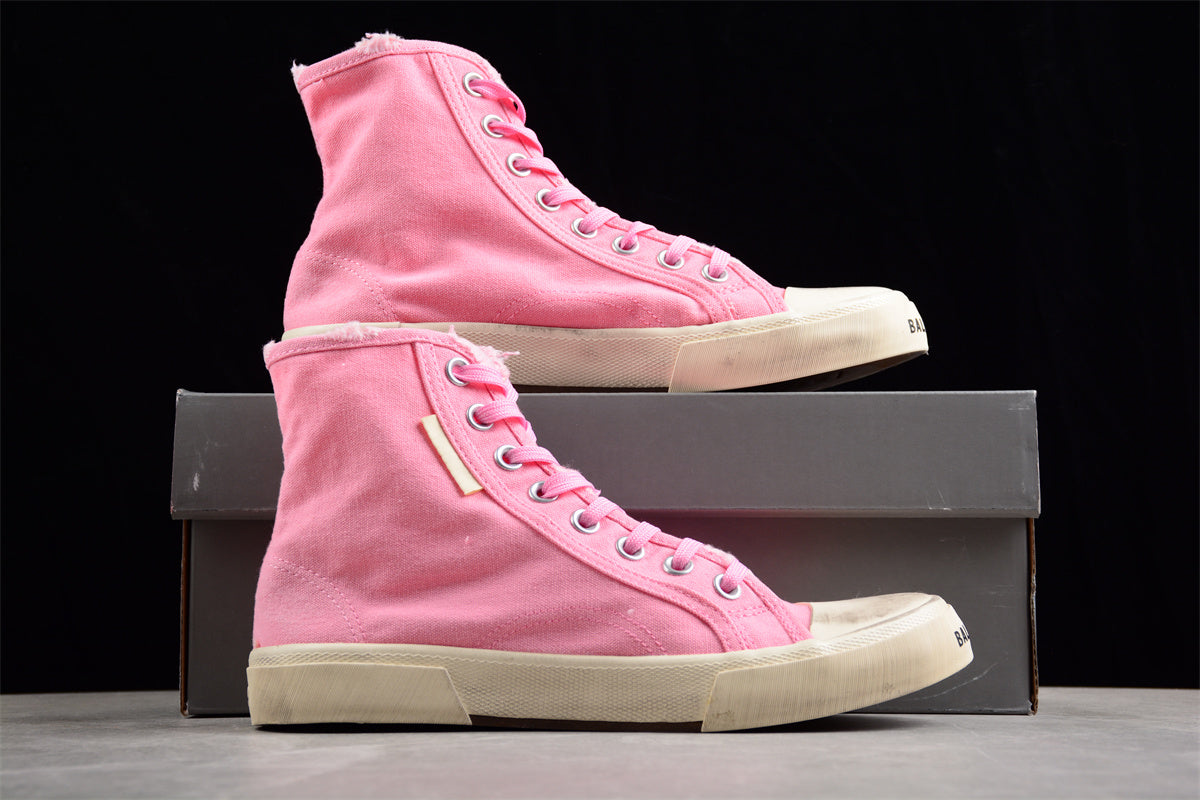 Balenciaga Paris High Pink Sneakers