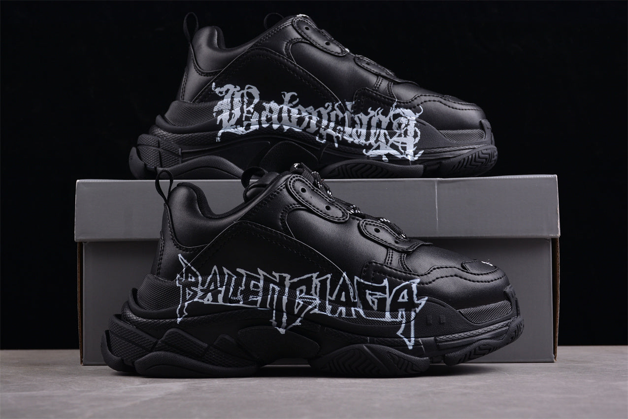 Balenciaga Triple S Black Sneakers
