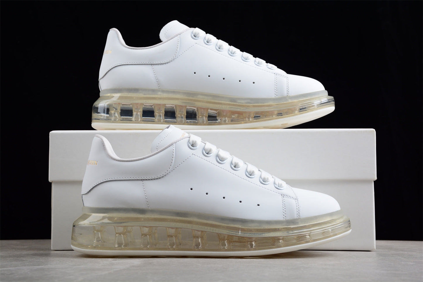Alexander McQueen Oversized Air Sole Sneaker in White