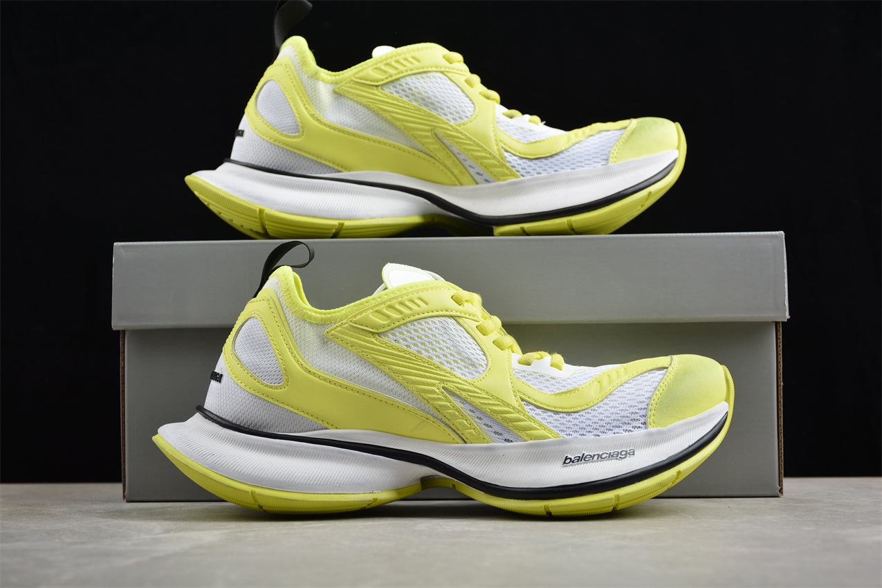Balenciaga Circuit Tech Yellow White Sneakers