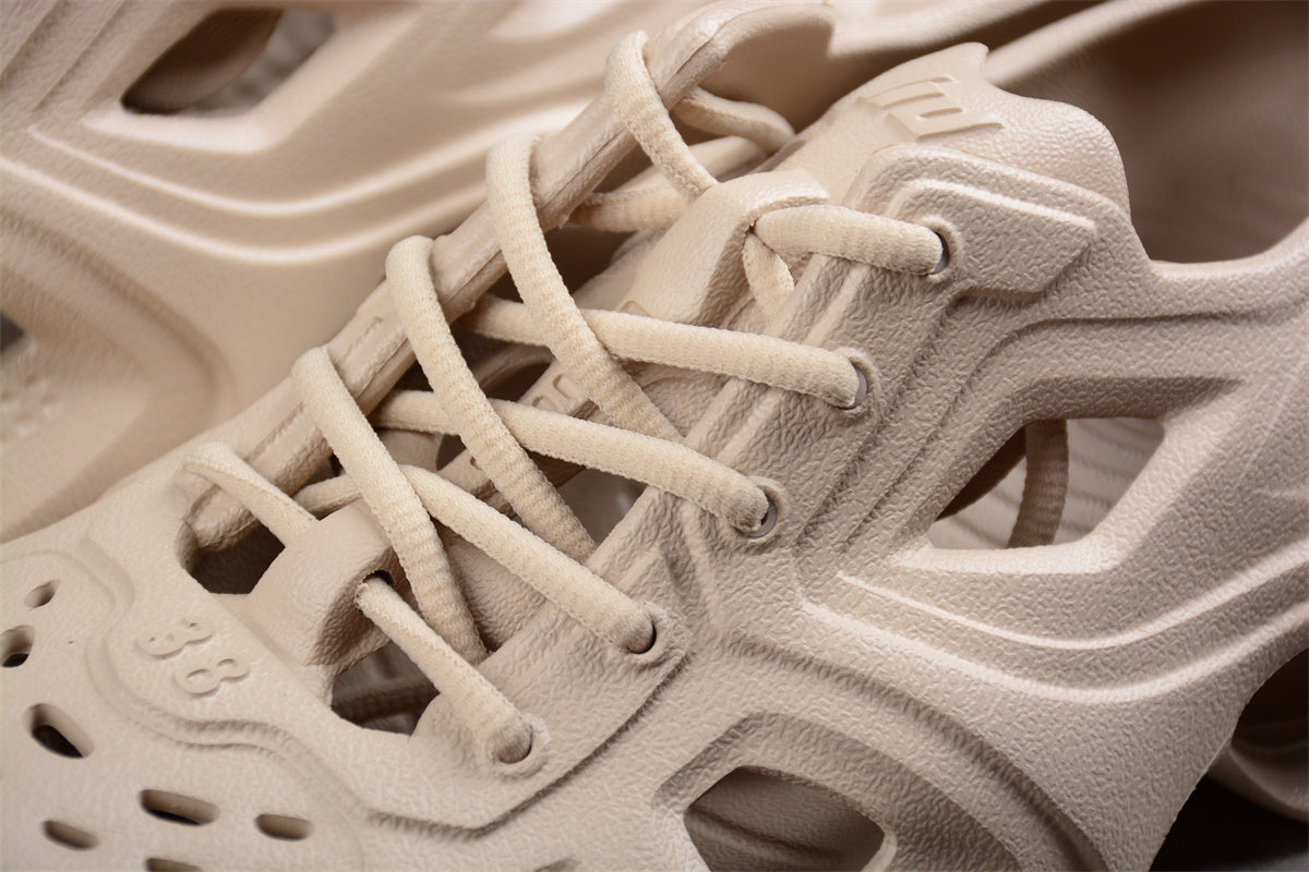 Balenciaga HD Lace Up Beige Sneakers