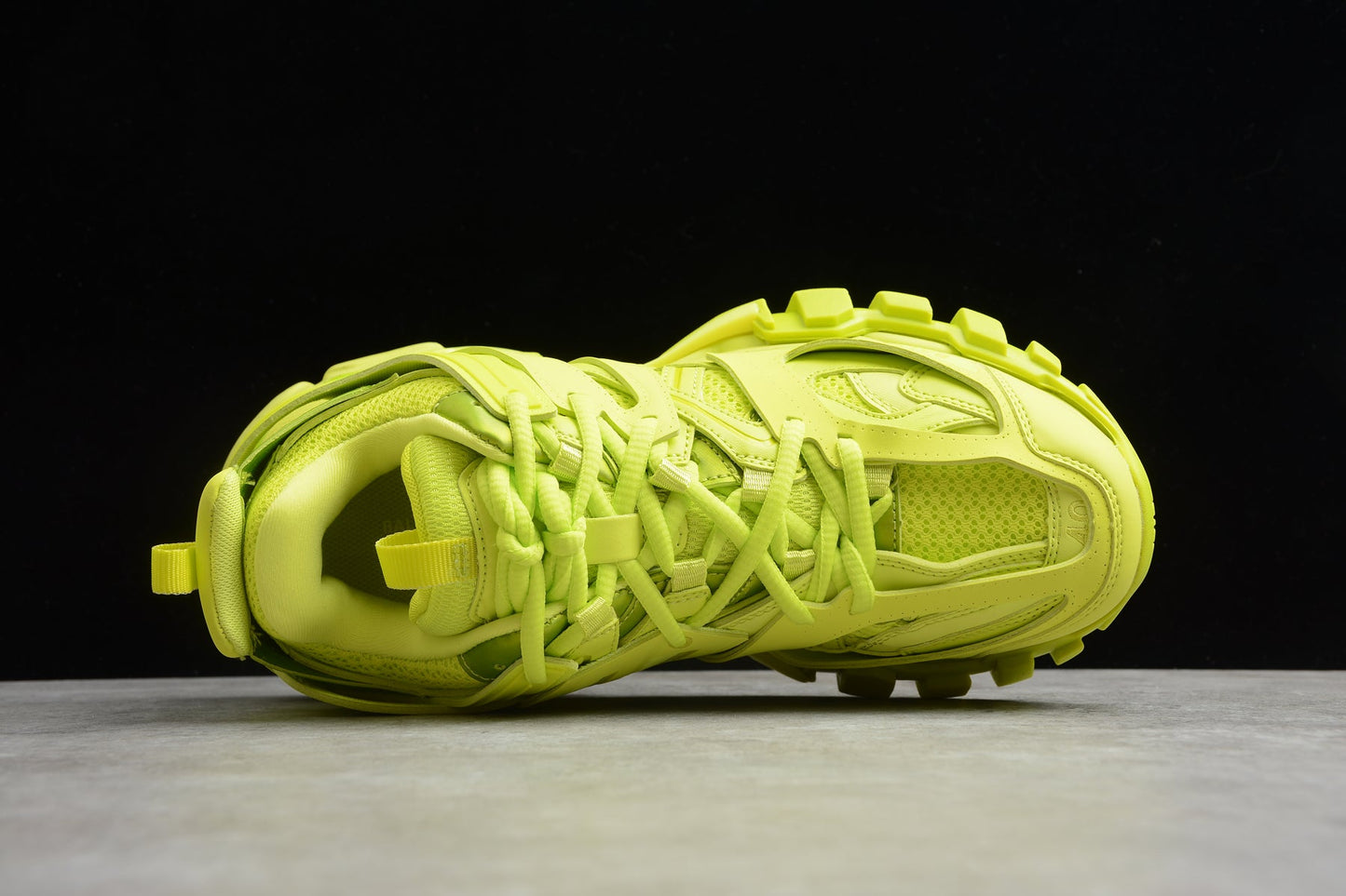 Lime Green Track Performance Sneakers