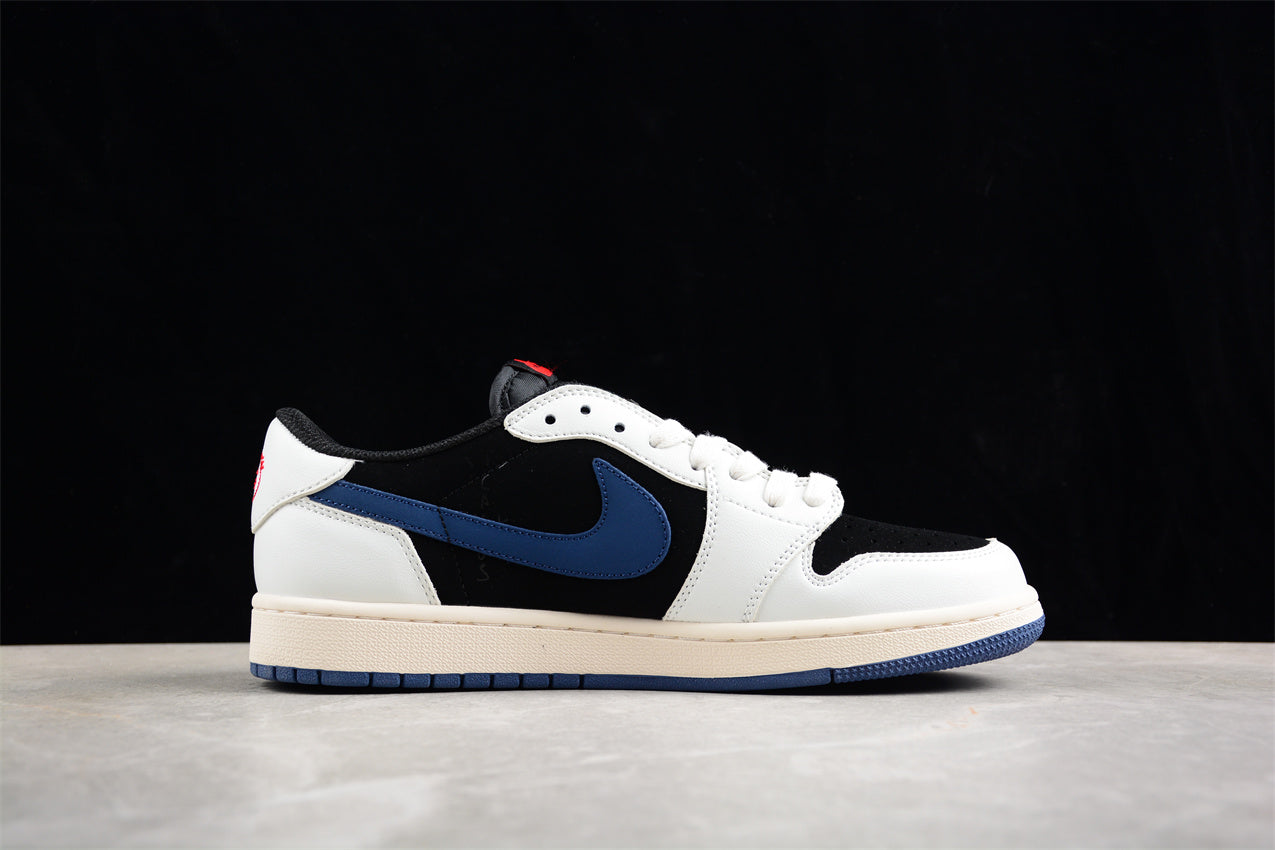 Air Jordan 1 Low x Travis White Blue