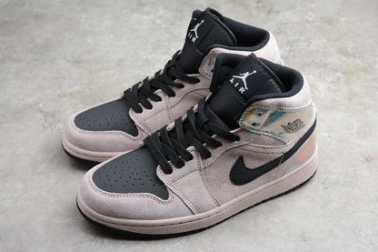 Nike Air Jordan 1 Mid Iridescent Sneakers