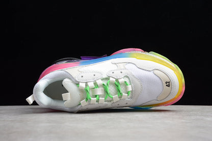 Balenciaga Triple S Rainbow Sole Sneakers