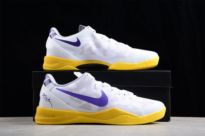 Nike Zoom Kobe 8 Lakers Home PE Basketball Shoes