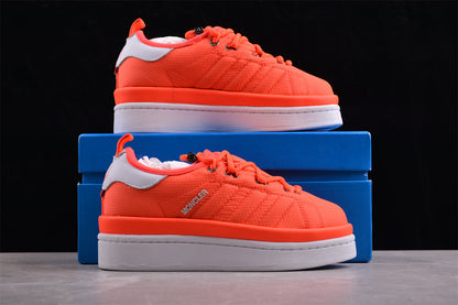 adidas x Moncler Campus Solar Red Sneakers