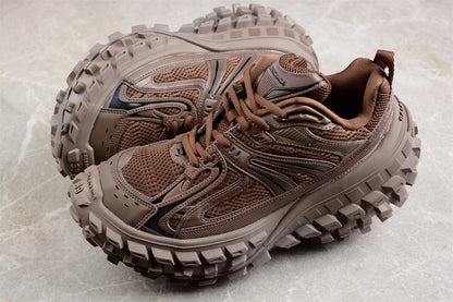 Balenciaga Defender Brown Sneakers