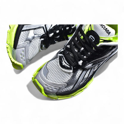 Balenciaga Runner Sneakers Black/Neon Yellow