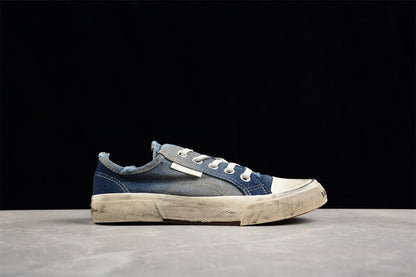 Balenciaga Paris Mid Denim Blue Sneakers