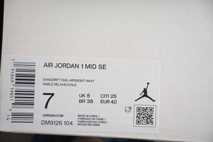 Nike Air Jordan 1 Mid SE Sanddrift Sneakers