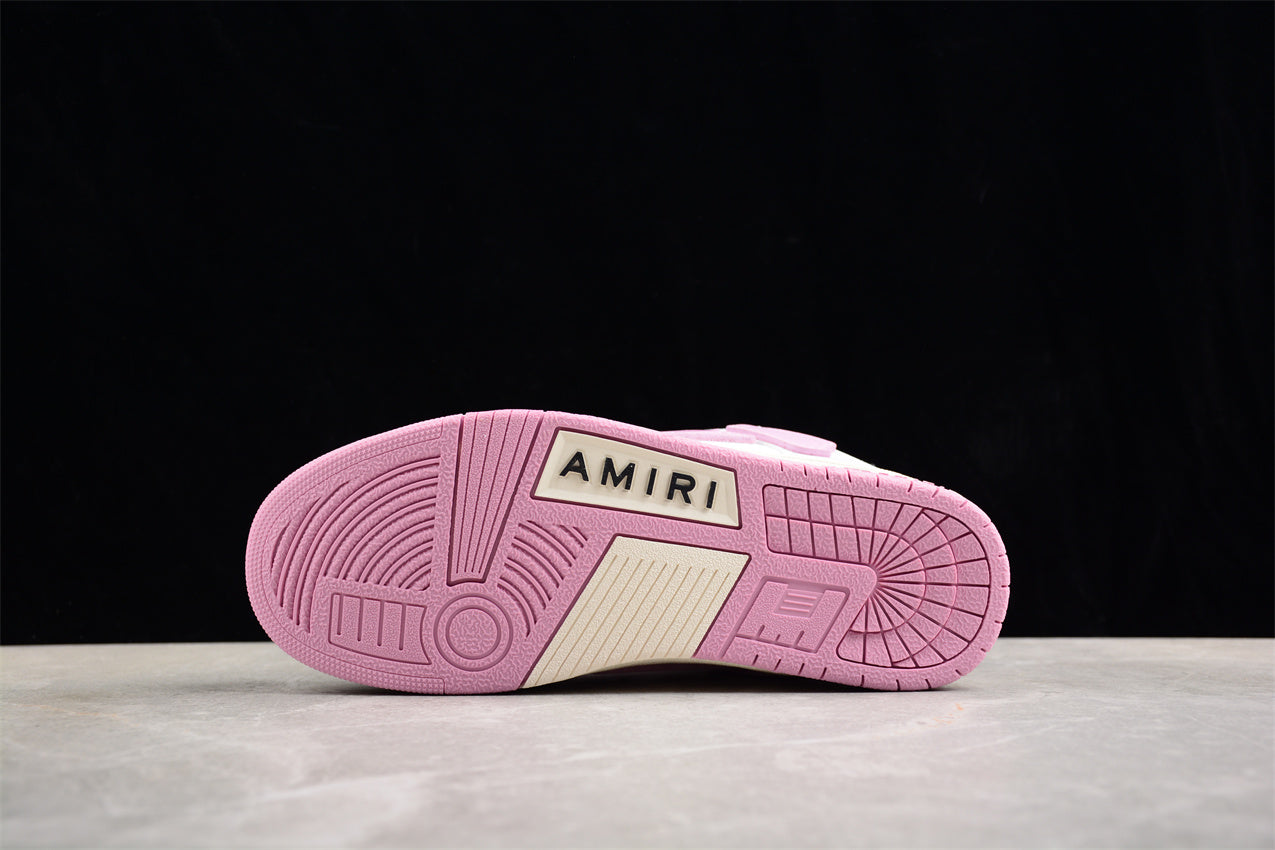AMIRI Women's Skel Top Low 'White Pink'