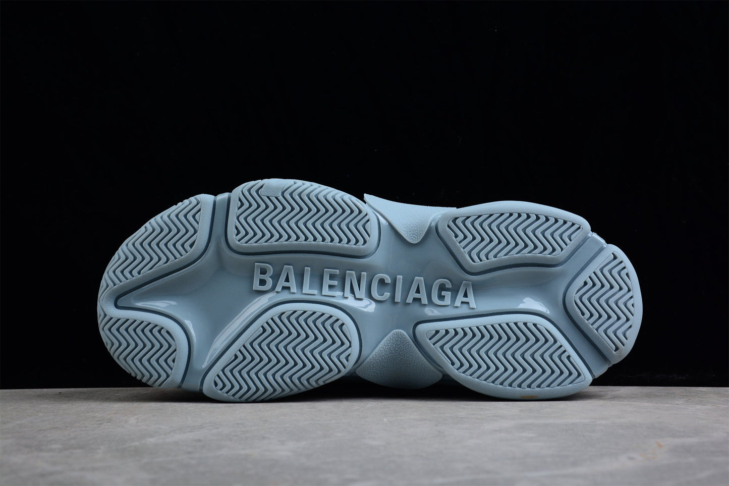 Balenciaga Women’s Triple S Light Blue Sneakers