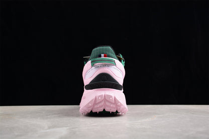 Moncler Trailgrip GTX Low Pink Olive Sneakers