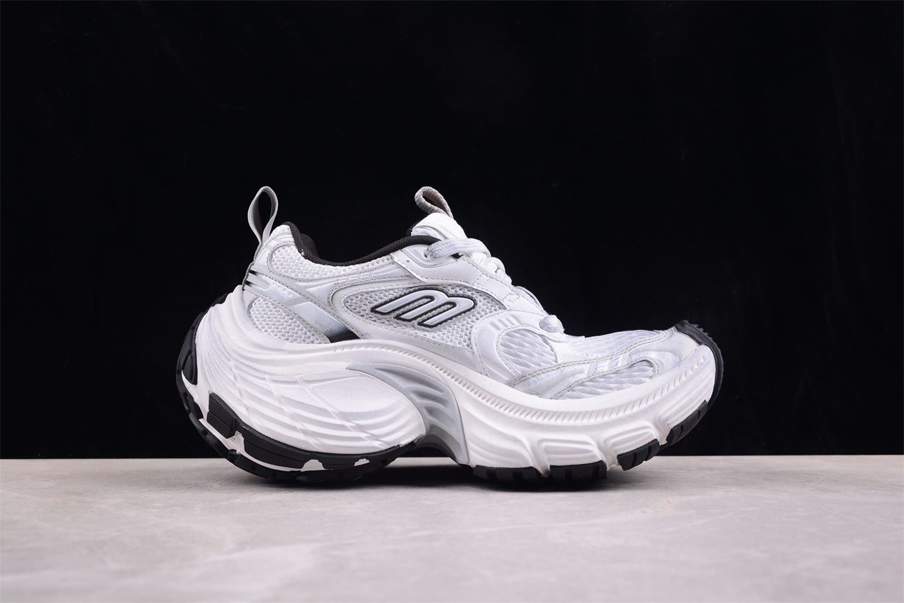 Balenciaga 10XL White Black Grey Sneakers