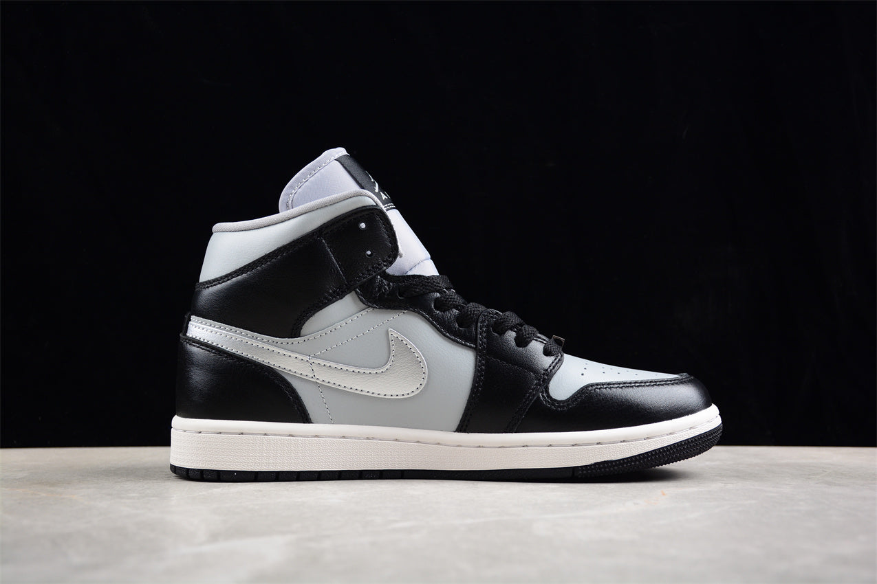 Air Jordan 1 Mid SE "Black Chrome"