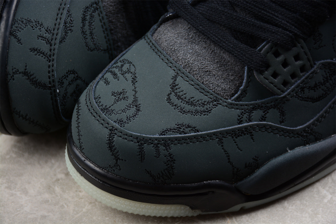 KAWS x Air Jordan 4 Retro "Black"