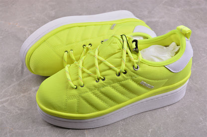 Adidas x Moncler Campus Solar Yellow Sneakers