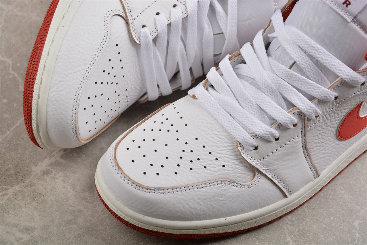 Nike Air Jordan 1 Mid "White Red Lobster"