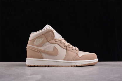 Nike Air Jordan 1 Mid SE Legend Light Brown Sneakers