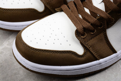 Air Jordan 1 Low SE Light Olive Sneakers