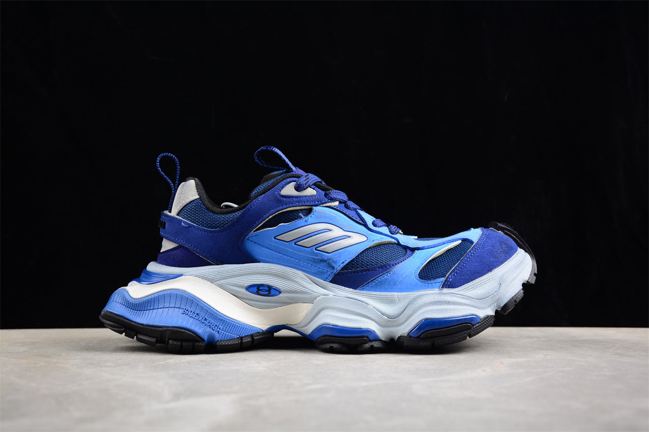 Balenciaga Cargo Blue Performance Sneakers