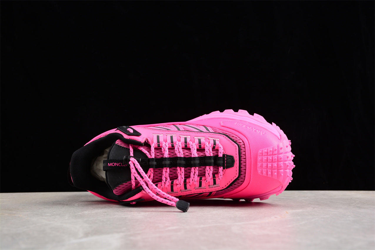 Moncler Tailgrip Panelled Sneakers | Pink