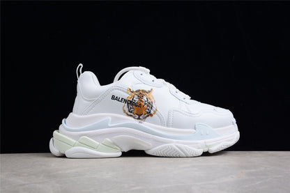 Balenciaga Triple S Tiger Year Edition White Sneakers