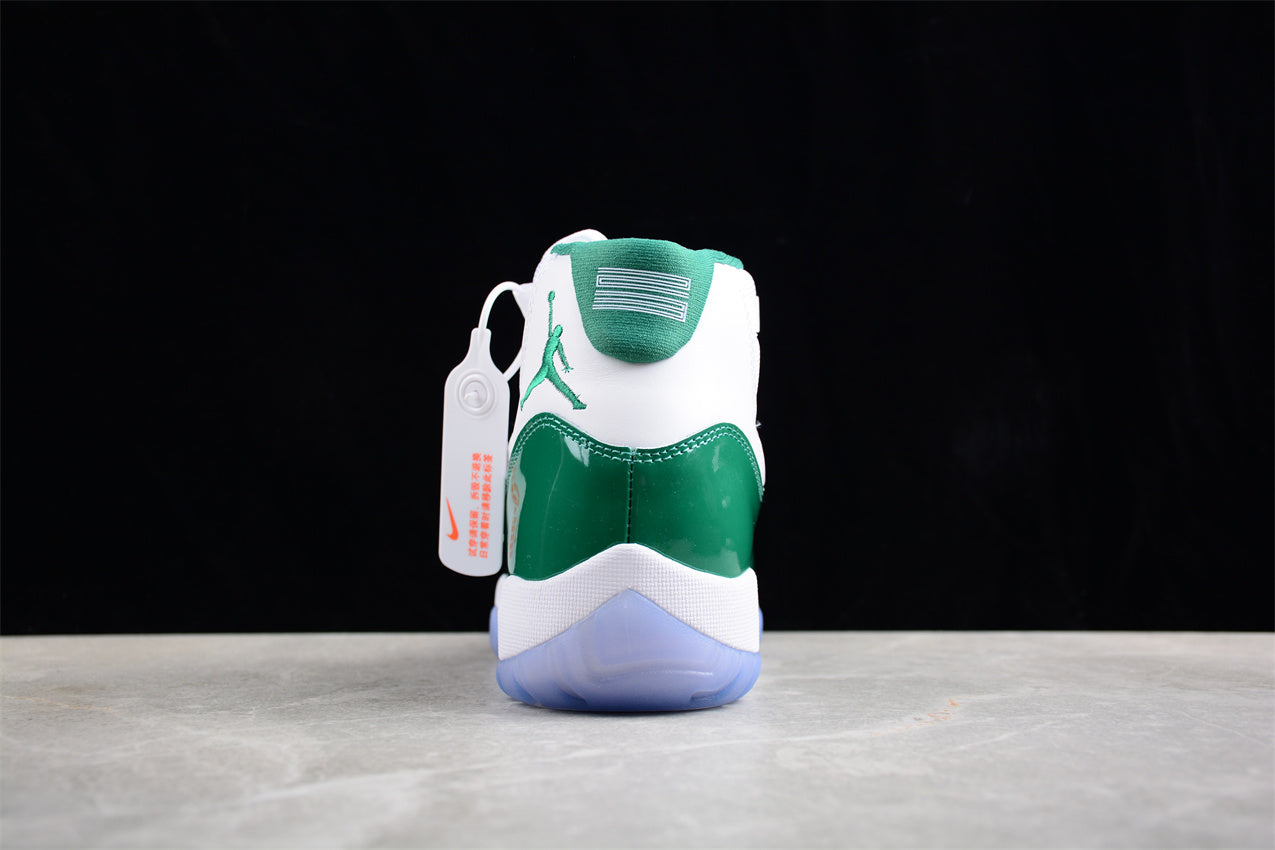 Air Jordan 11 Retro "White and Green"