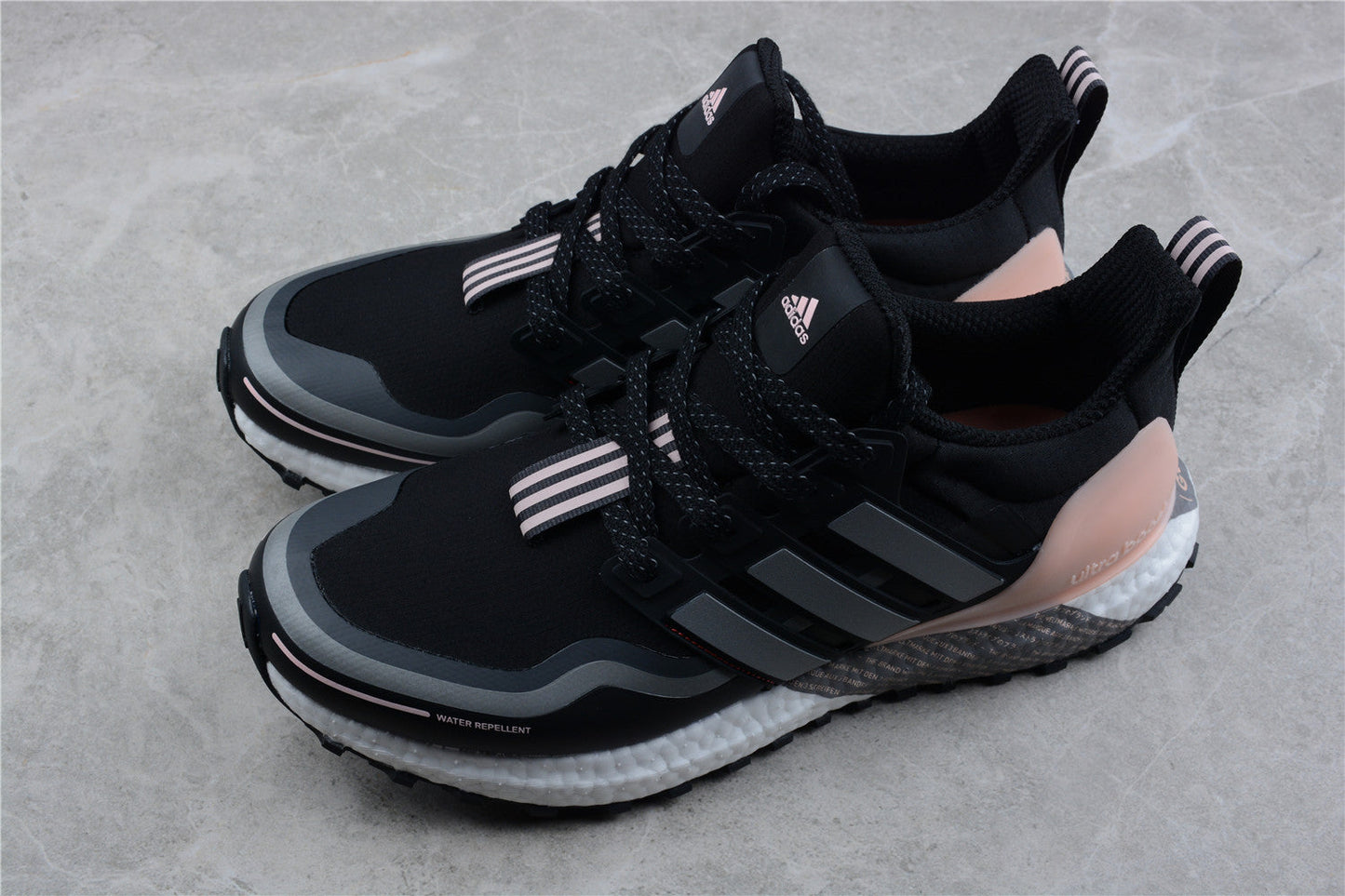 adidas Ultraboost Guard Women's Running Shoes in Black/Grey/Pink