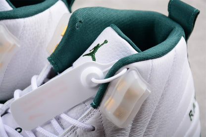 Ray Allen Air Jordan 12 PE White Green Sneakers