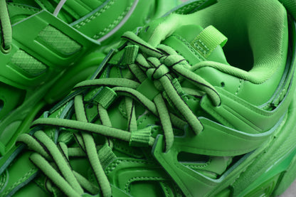 Men's Green Track Performance Sneakers