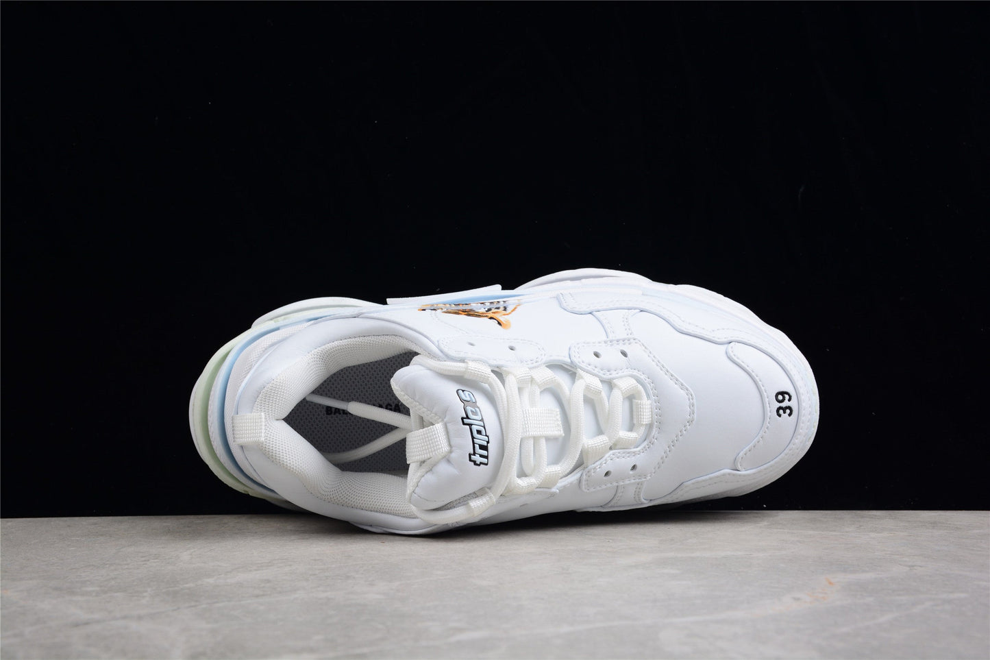 Balenciaga Triple S Tiger Year Edition White Sneakers