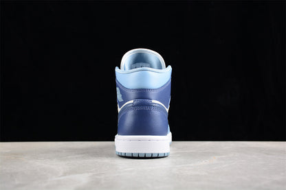 Nike Air Jordan 1 Mid Diffused Blue Sneakers